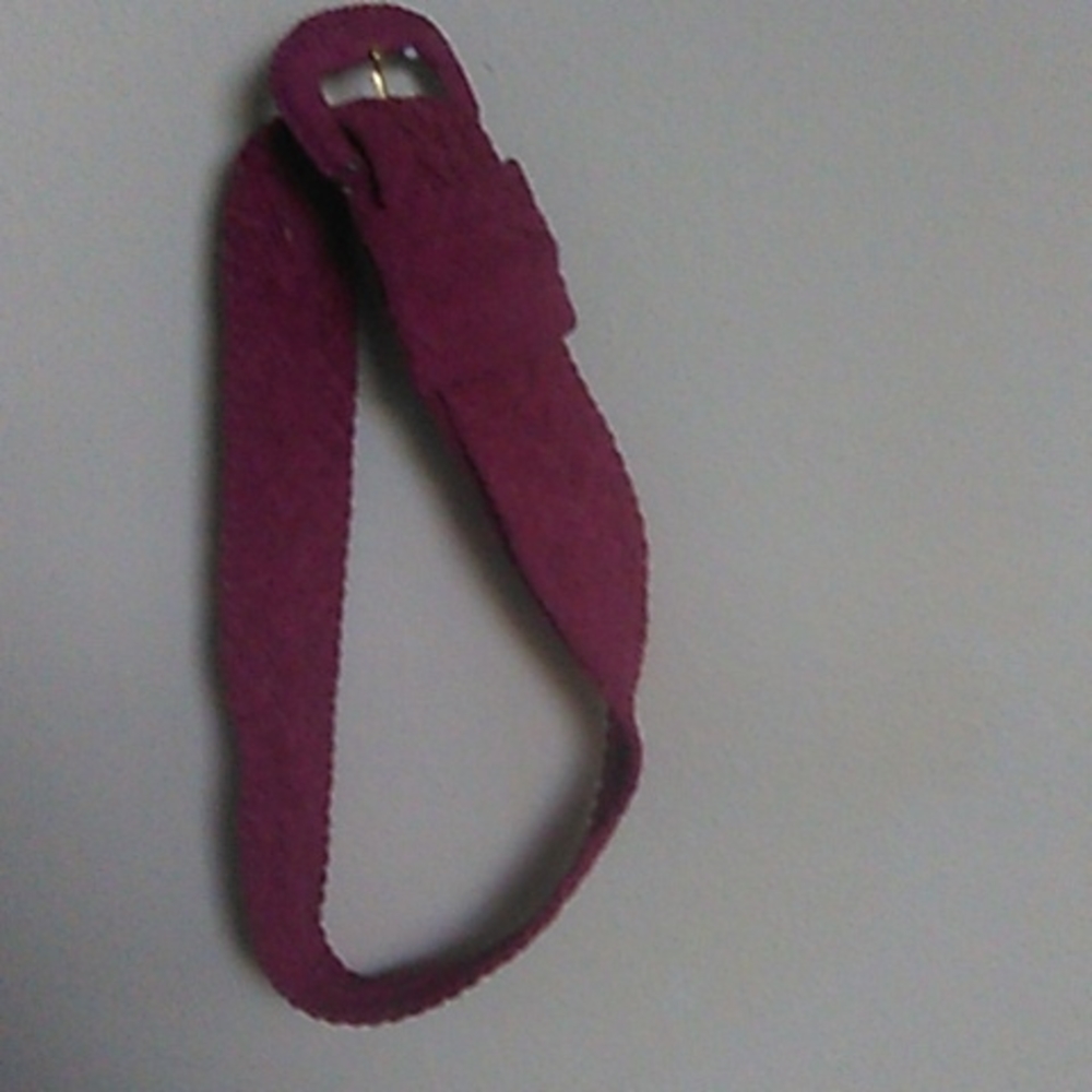 DKNY suede belt